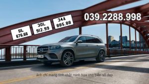 Phong thủy biển số đẹp xe ô tô hạng sang Mercedes-Benz GLS 450 4Matic